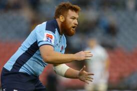 Newcastle prop Harry Johnson-Holmes has left the NSW Waratahs to sign with the Western Force. Picture by Jonathan Carroll