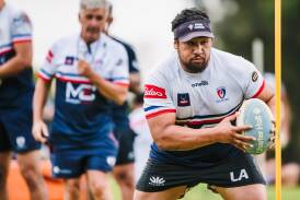 Andrew Tuala returns from international duty for the Wildfires' clash against Easts on Saturday. Picture by Stewart Hazell