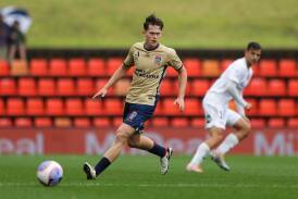 Newcastle Jets midfielder Lachy Bayliss will play for New Zealand at the Paris Olympics. Picture by Jonathan Carroll