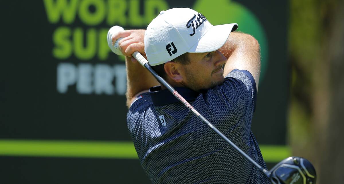 SUPER EFFORT: Cal O'Reilly is confident of a strong year after finishing in a tie for fifth at the $1.75 million World Super 6 Perth at Lake Karrinyup Country Club on Sunday. Picture: PGA Australia. 