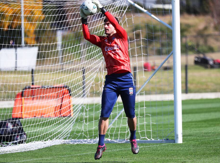 Jets keeper Ryan Scott will take on his former club, Western United, in Ballarat on Sunday. Picture by Jonathan Carroll