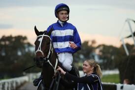 Ben Osmond aboard Kazou after winning the last at Rosehill on Saturday. Picture by Jeremy Ng, Getty Images
