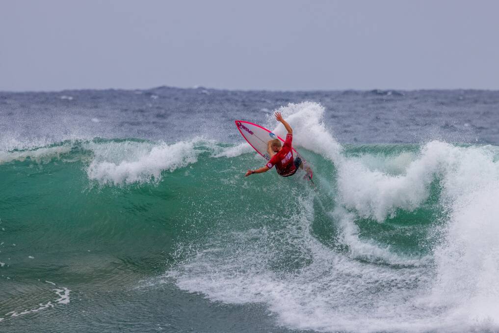 Jackson Baker at last month's Ballito Pro. Picture WSL