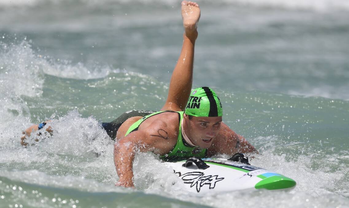 Former NSW ironman champion Daniel Collins will be the only Hunter athlete on the national series, which starts this weekend at Manly. Picture Supplied 