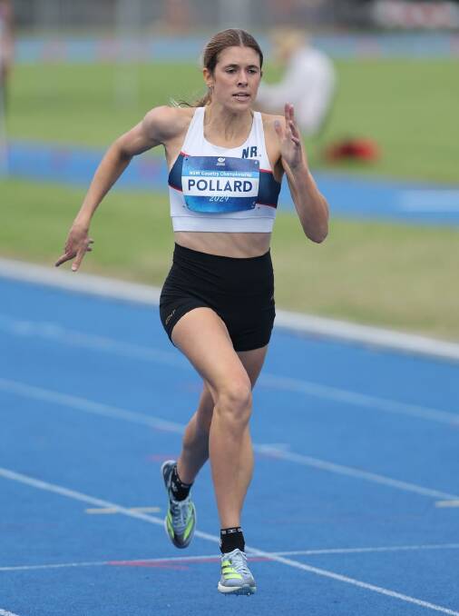 Jemma Pollard. Picture Athletics NSW