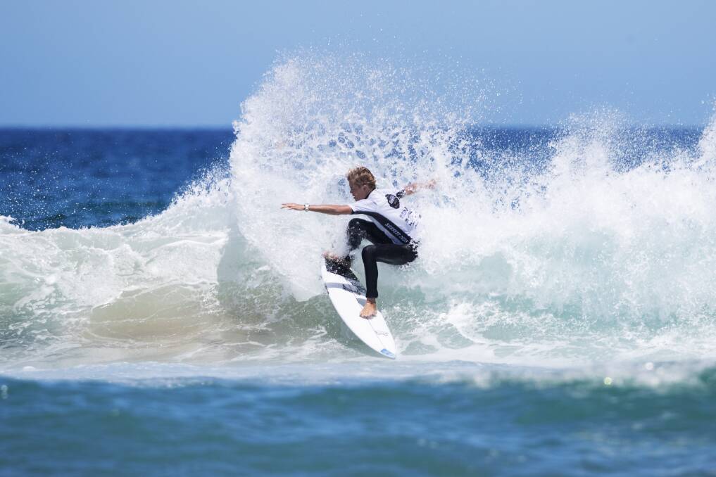 Manning Gregory in action on Saturday. Picture Darren Anderson Photography, Surfest