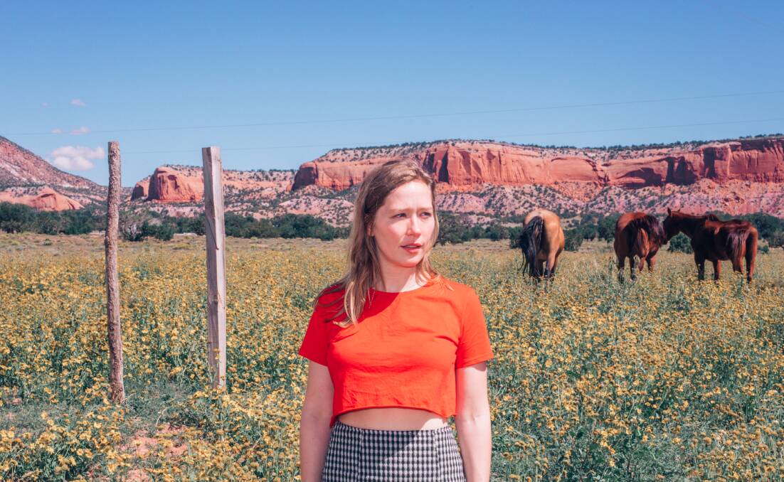 FIELD OF DREAMS: Julia Jacklin has received rave reviews for her second album Crushing. Pictures: Nick Mckk