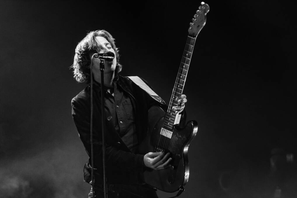 Catfish & The Bottlemen frontman Ryan "Van" McCann on stage at the Civic Theatre in 2019. Picture by Andrew Brassington