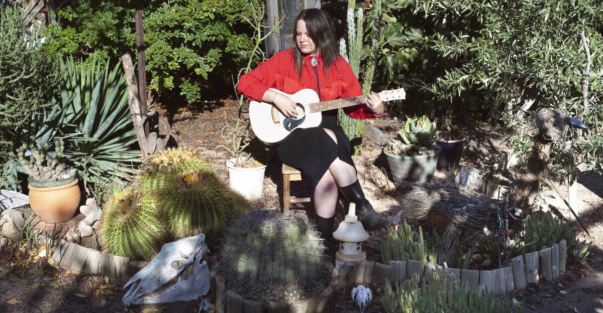 Charlotte Le Lievre was raised in Newcastle before reinventing herself as a country singer-songwriter during her time living and working in Broken Hill. Picture supplied