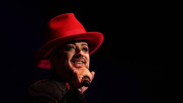 Boy George will return to the Hunter this summer for the first time since Culture Club's 2017 Newcastle show. Picture by Simone De Peak