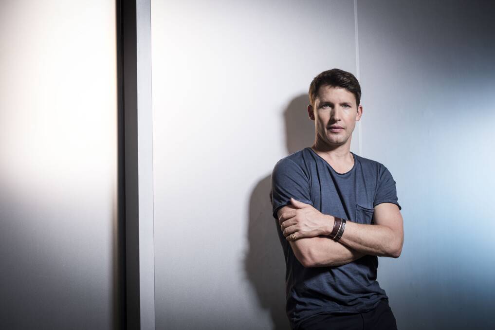 BEAUTIFUL: English singer-songwriter James Blunt brings his tear-jerking ballads to Bimbadgen on Saturday night for a special A Day On The Green.