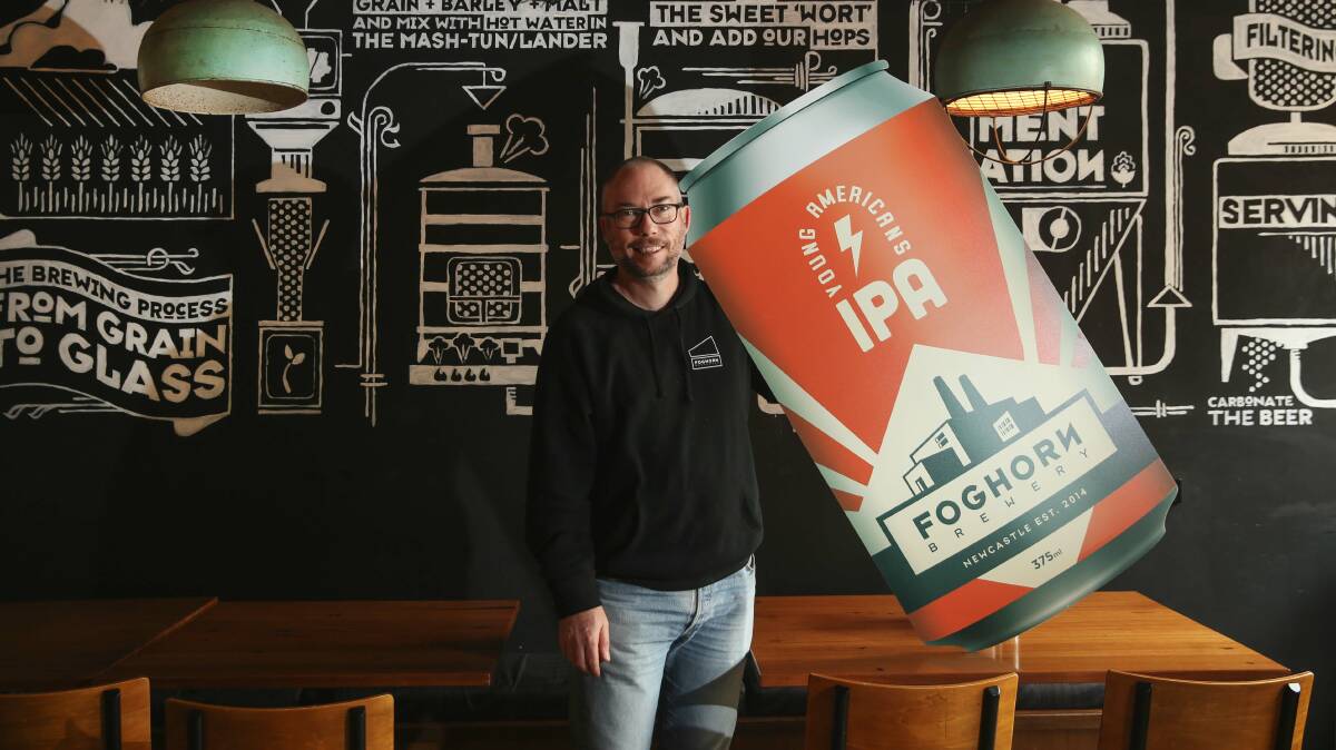 Shawn Sherlock says lager is making a resurgence. Picture: Marina Neil