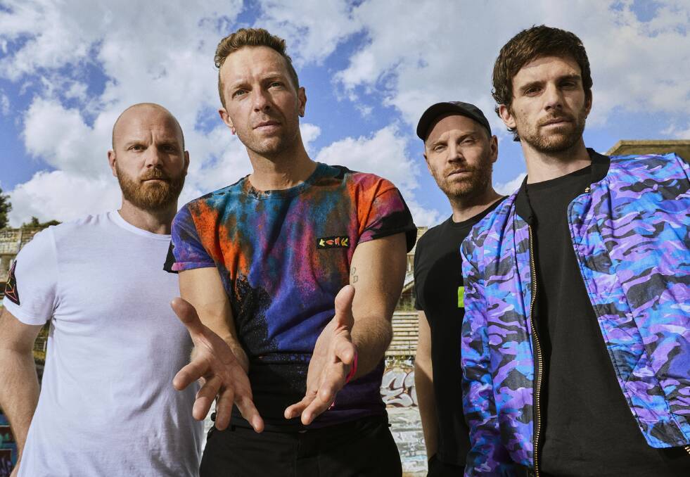 Coldplay have announced four shows in Sydney and Melbourne for next November. Picture by James Marcus Haney