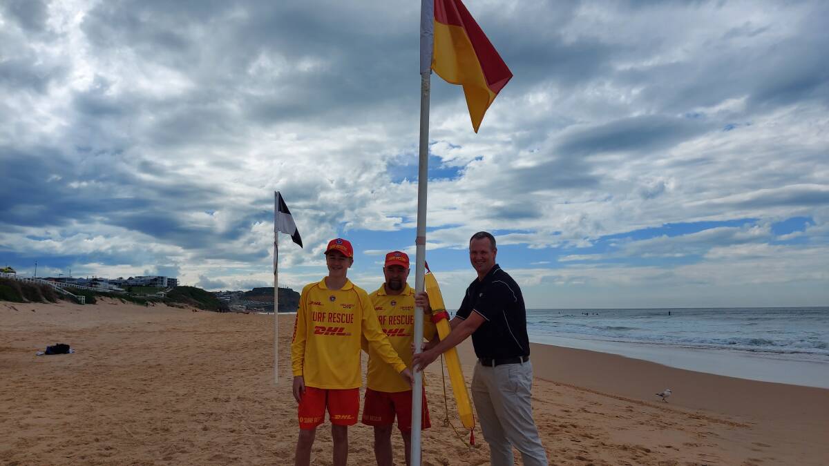 Red and yellow flags go up as Hunter beach season begins