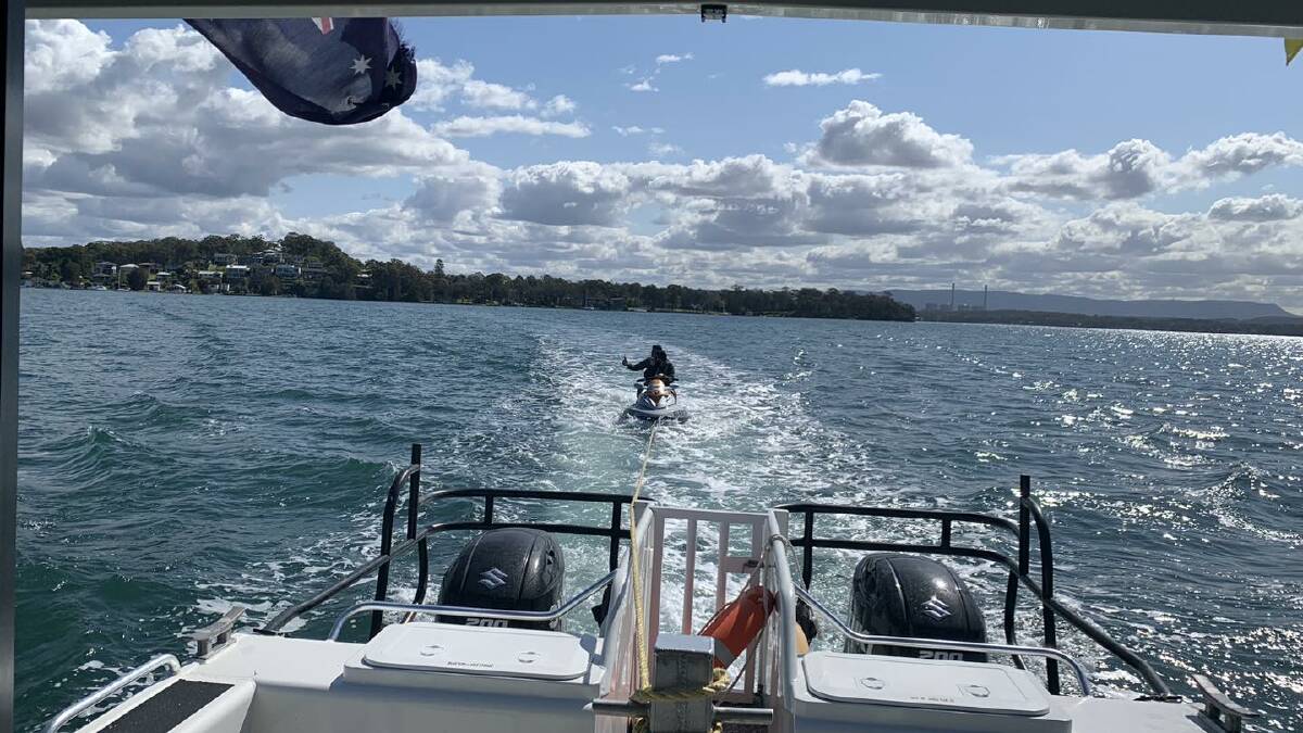Picture by Lake Macquarie Marine Rescue