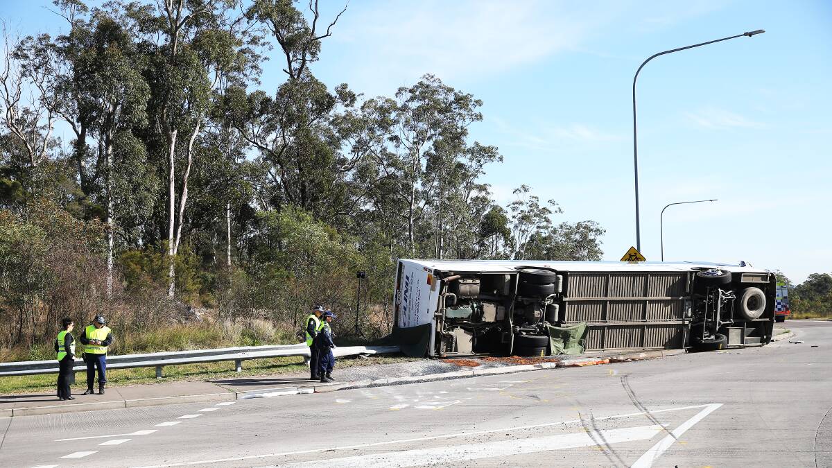 Two previous crashes at site of June long weekend bus tragedy