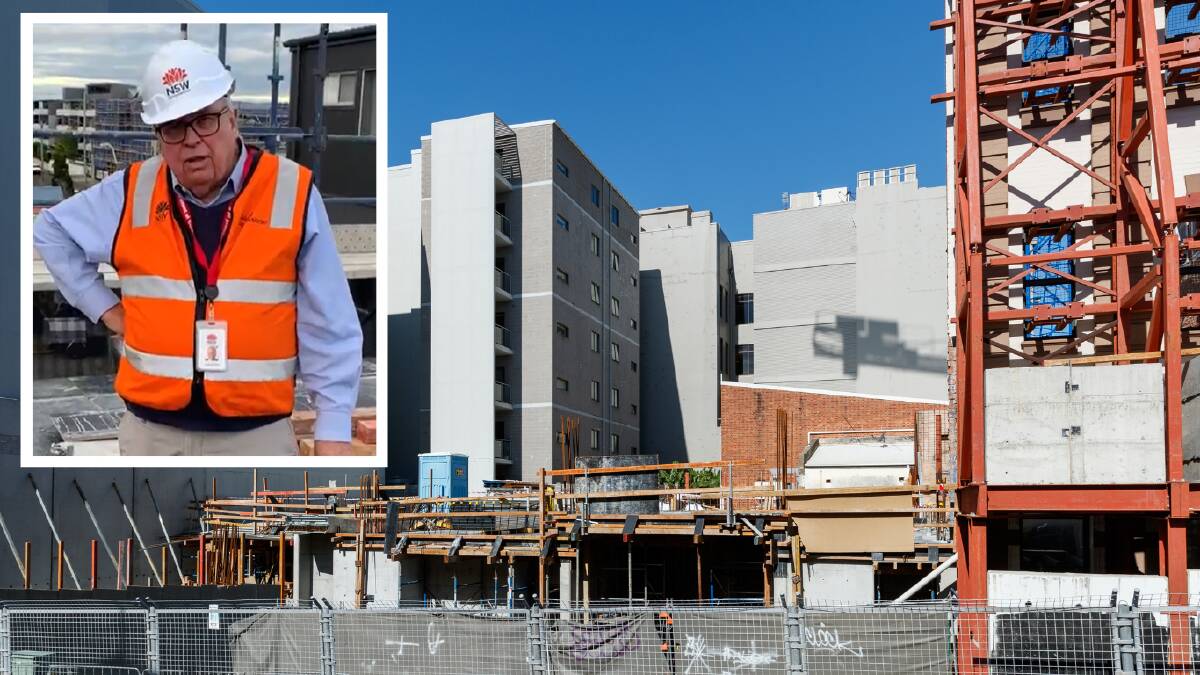 NSW Building Commissioner David Chandler was shocked at the safety level on a Watt Street construction site. 