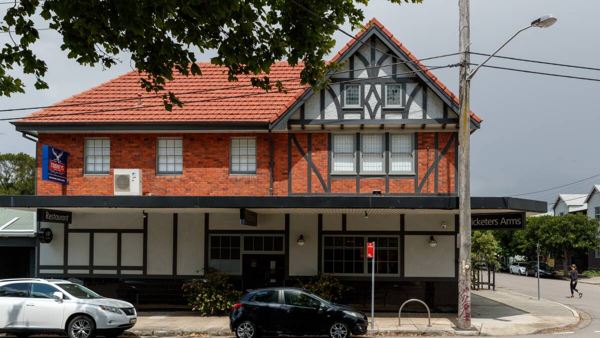 Cricketers Arms Hotel at Cooks Hill. File picture by Max Mason-Hubers