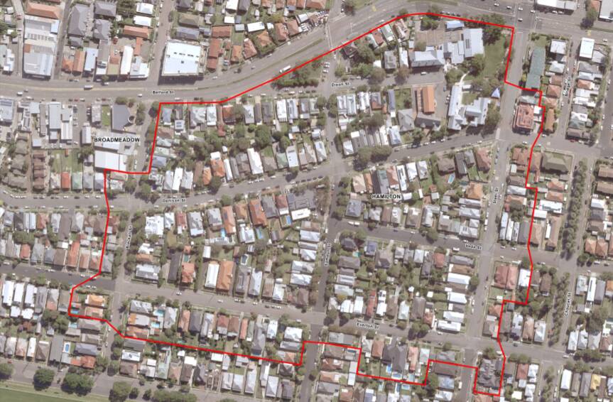 The proposed Cameron's Hill heritage conservation area. Picture supplied