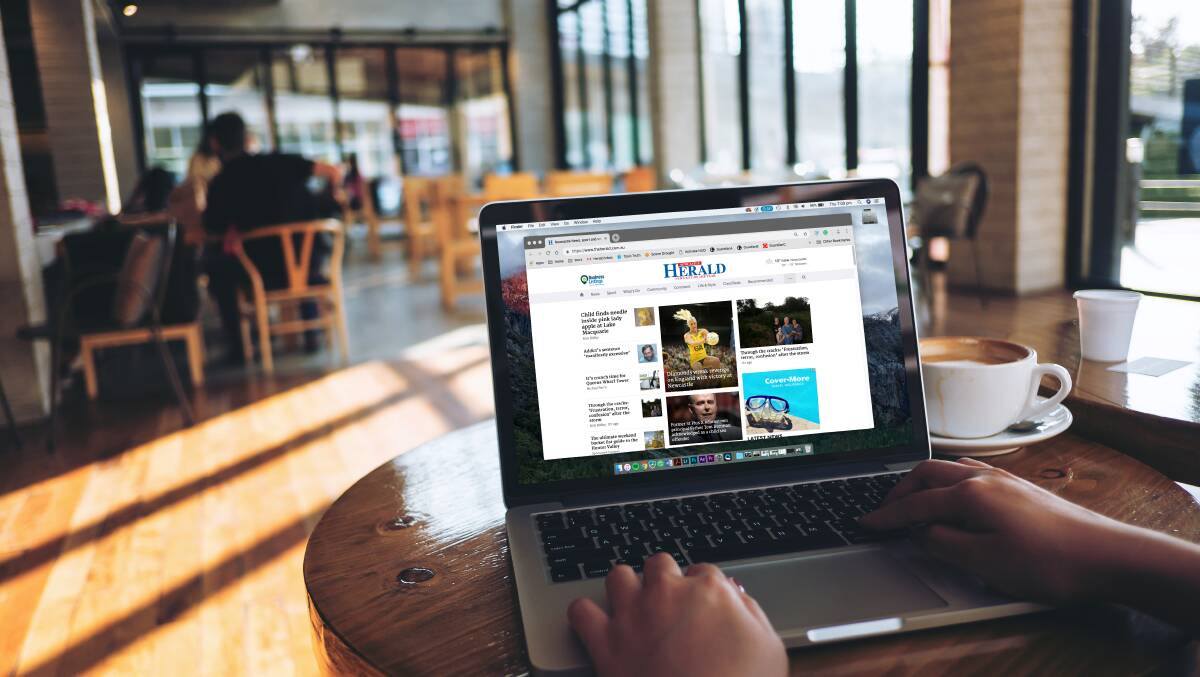 STAY IN TOUCH: The Newcastle Herald will launch an online subscription package from October 2. Full website access will cost $3.75 a week. Subscribers will also get access to digital replicas of each day’s print edition.