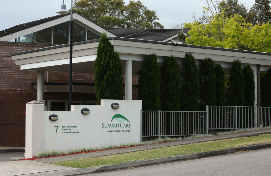 SummitCare at Wallsend. There are currently six non-compliant Hunter-based aged care homes requiring significant improvements, according to the Aged Care Quality and Safety Commission. Picture by Simone De Peak.
