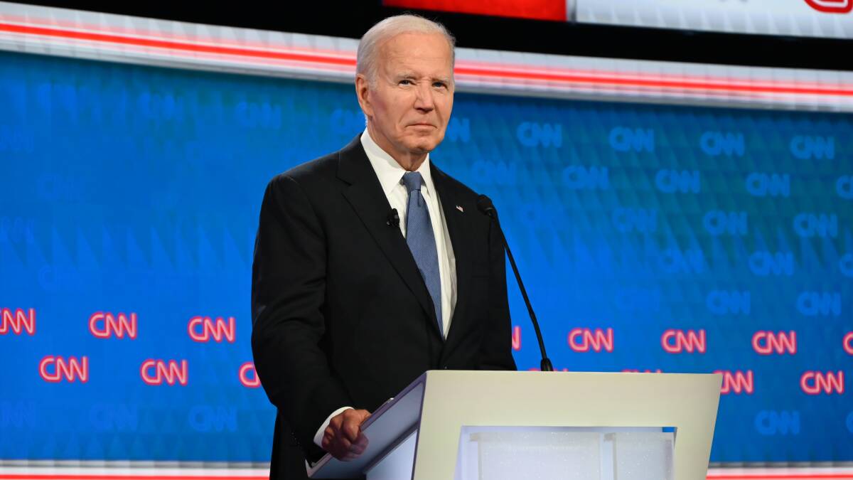 US President Joe Biden should step down from the 2024 presidential race after a debate disaster. Picture Getty Images