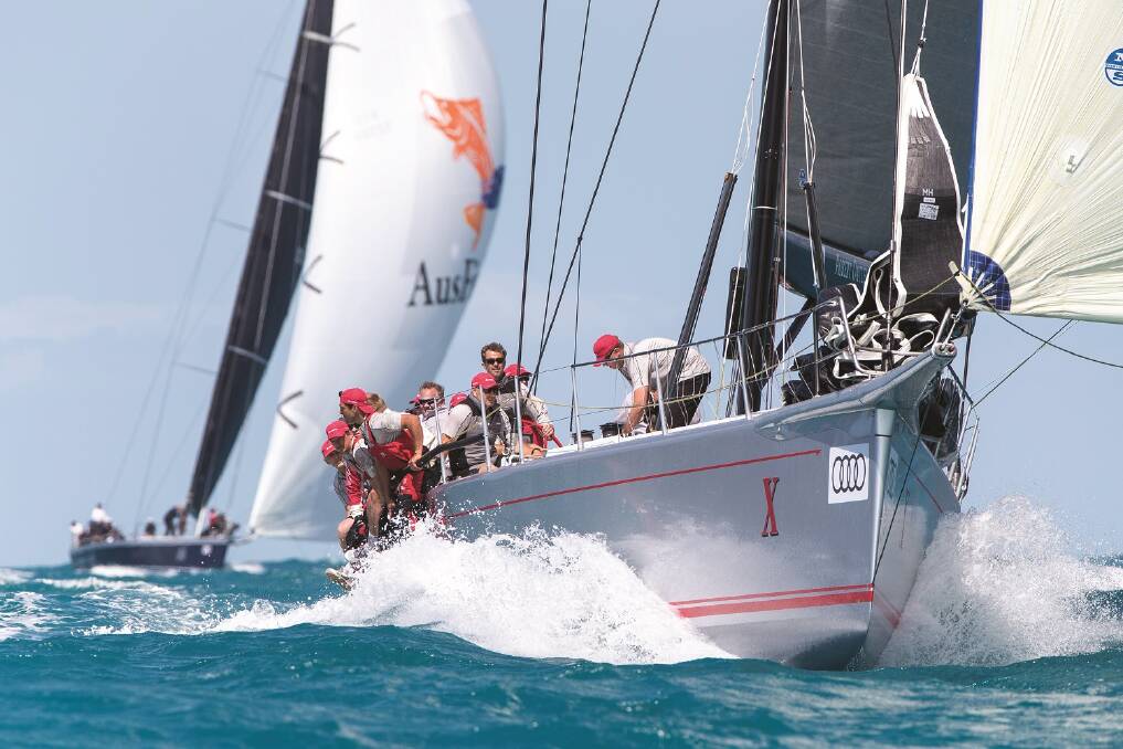 BIG WELCOME: Sandy Oatley's Wild Oats X has entered the NSW IRC Championship for the first time