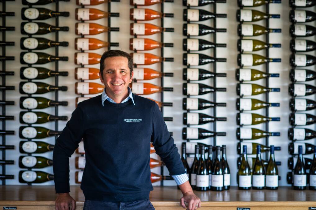Winemaker Tom Ward of Swinging Bridge Wines says Orange clearly produces a range of wines that are of high quality.