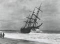 The sailing ship Durisdeer grounded on Stockton Beach in 1895. Picture supplied by State Library of South Australia. 