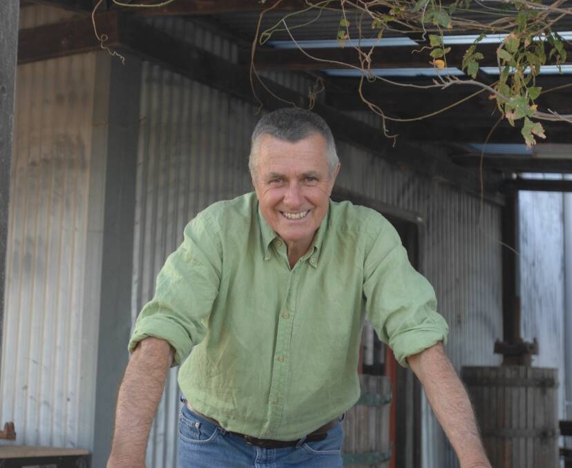 Brian Freeman is the largest wine producer in Hilltops growing 27 varieties of grapes on his 200 hectares of vines.