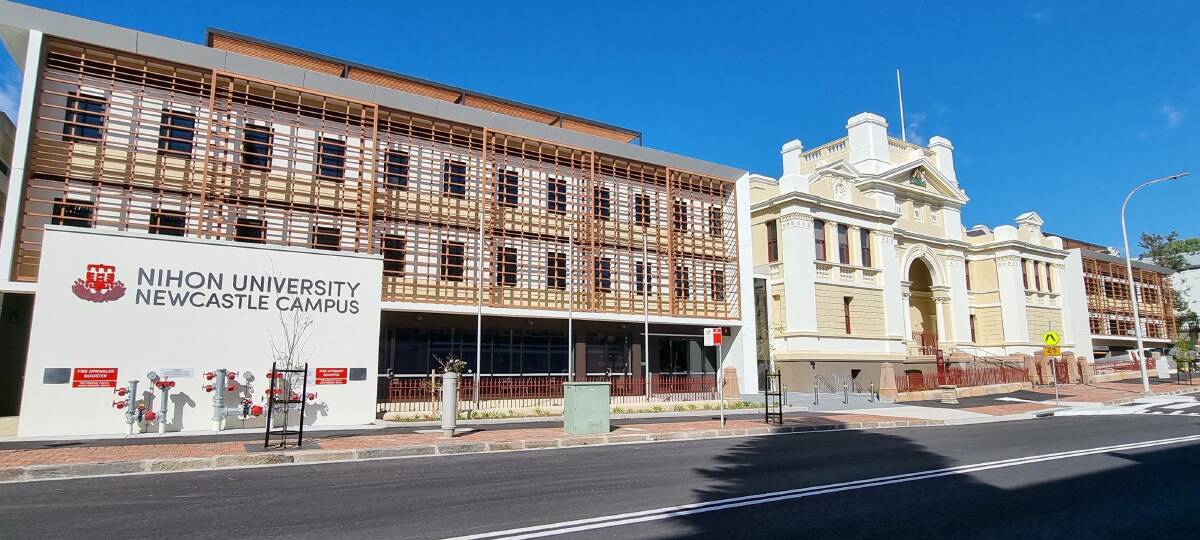 Nihon University's Newcastle campus in Church Street is due to open in February.