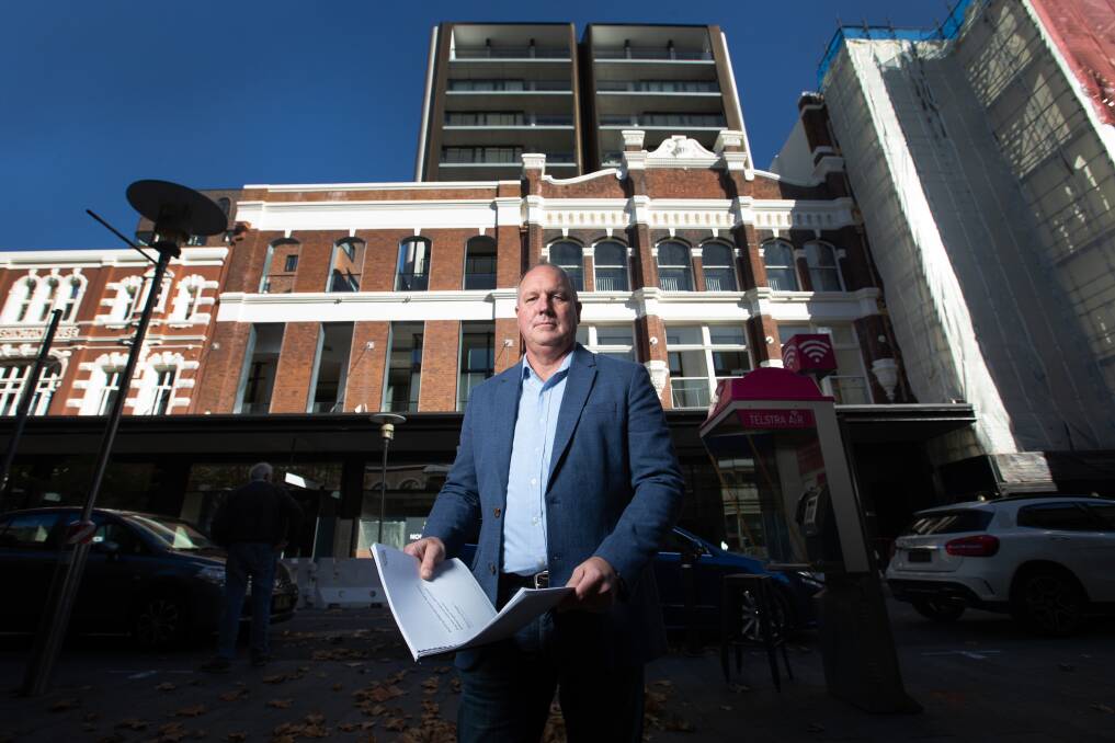 STRATA CONCERN: New owner and Property Council chairman Neil Petherbridge is not happy with the way a 10-year building management contract was awarded. Picture: Marina Neil