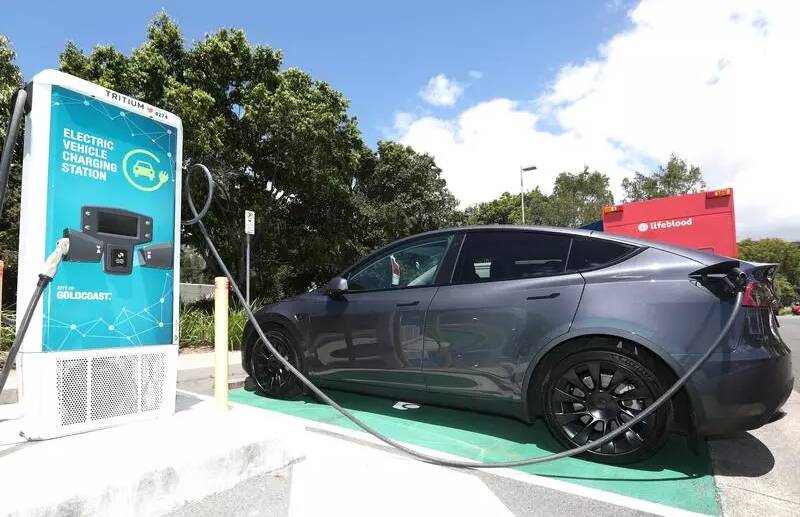 The new EV charging stations will be installed in the next 12 months. 