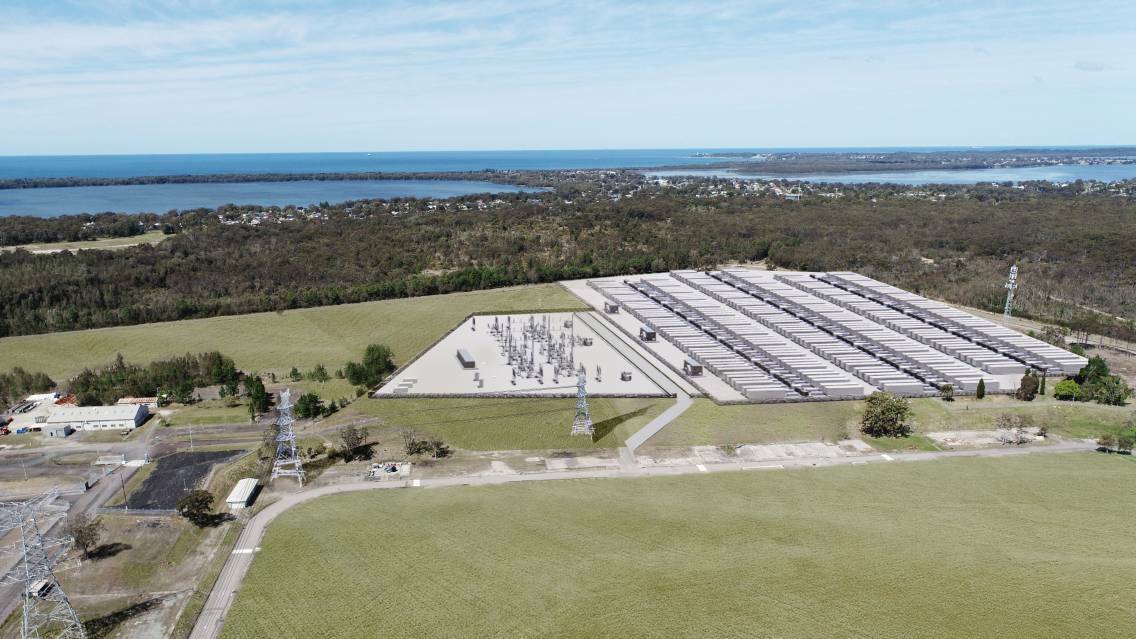 What the Waratah Super Battery will look like.