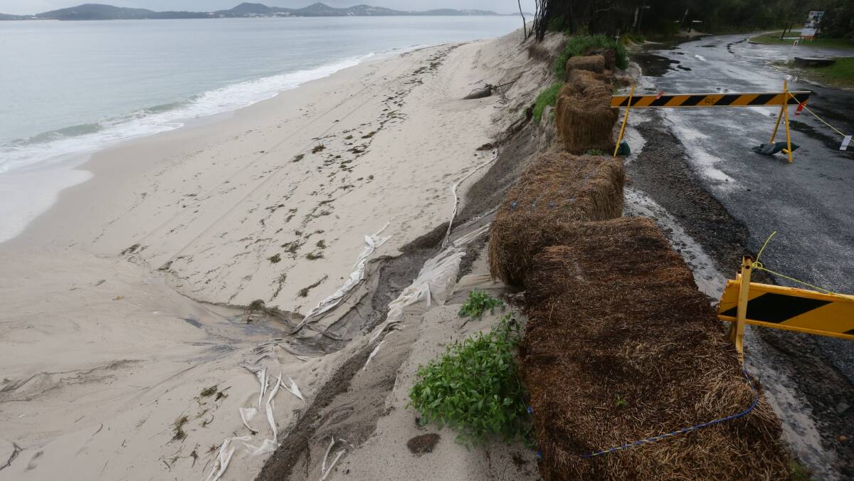 Relentless Erosion Continues To Eat Away At Stockton And Jimmys Beaches Newcastle Herald 0141