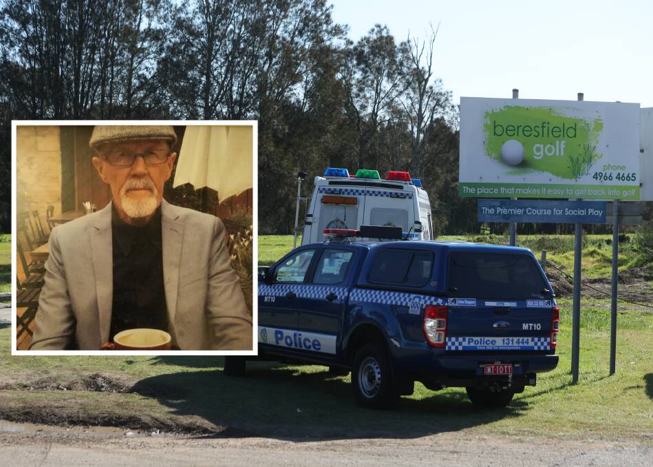 A body believed to be Raymond Peterson, inset, was found on Wednesday. Pictures by Marina Neil, supplied
