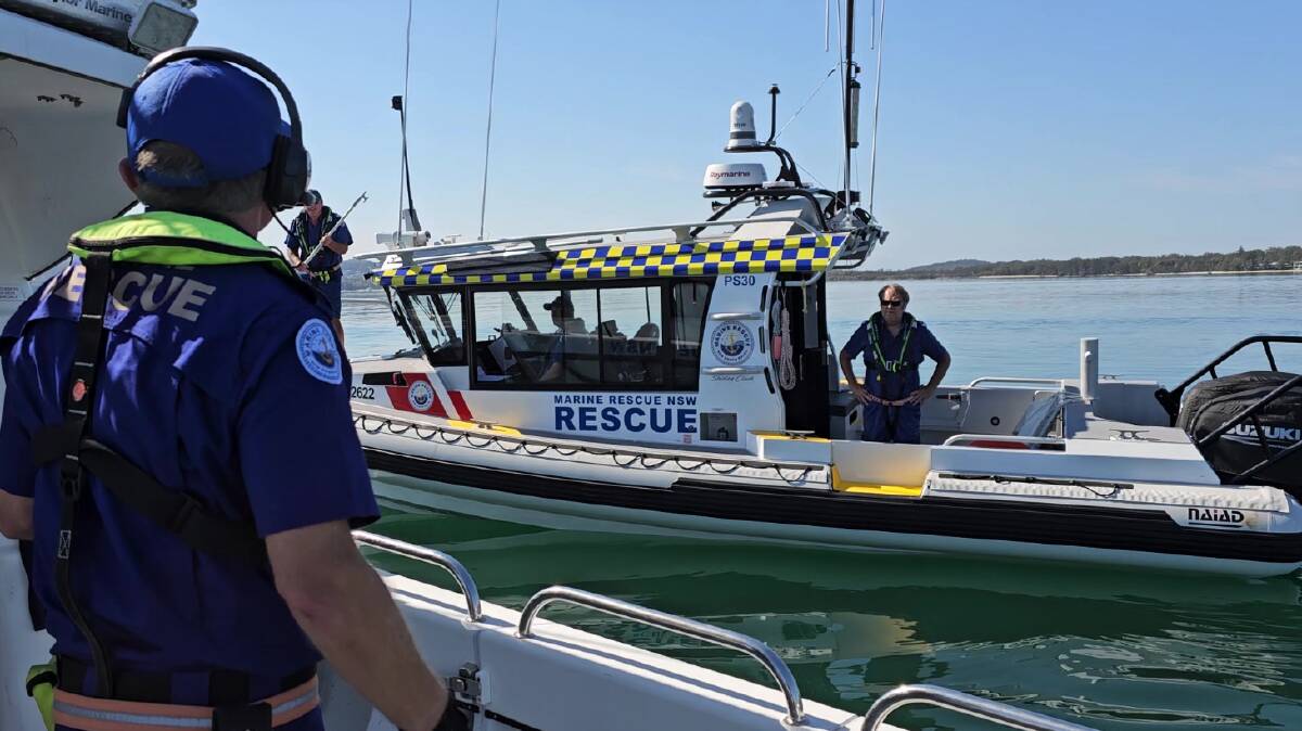 A search is under way for a missing boater at Swansea. File picture