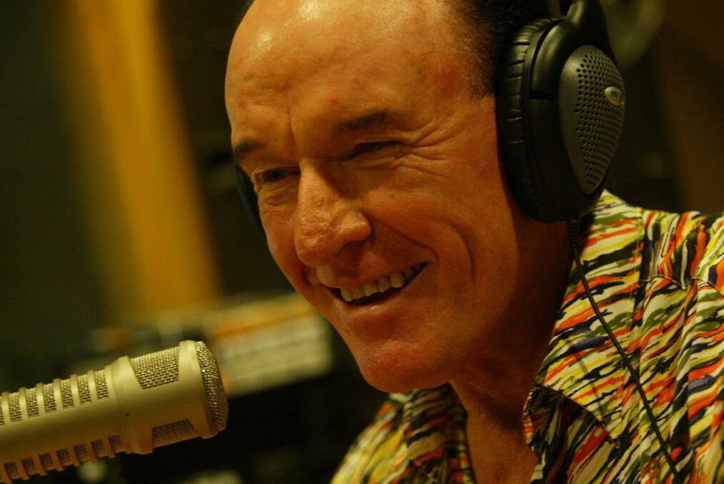 Carter Edwards, pictured at a microphone in 2006. Picture supplied