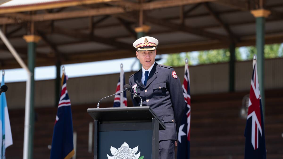 NSW Ambulance chaplain Scott Mackenzie. Picture by NSW Premiers Department