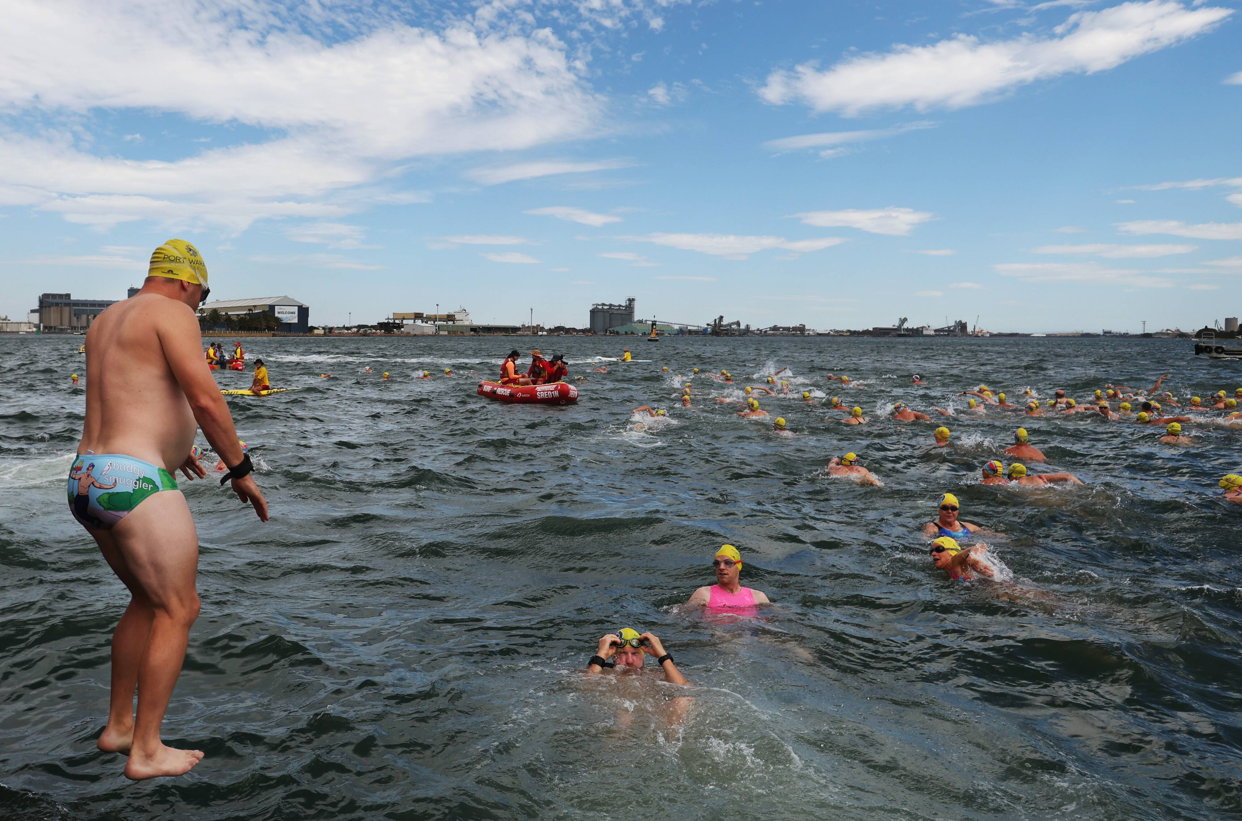 Olympic hope, 13-year-old girl win Newcastle Harbour Swim honours, Newcastle Herald