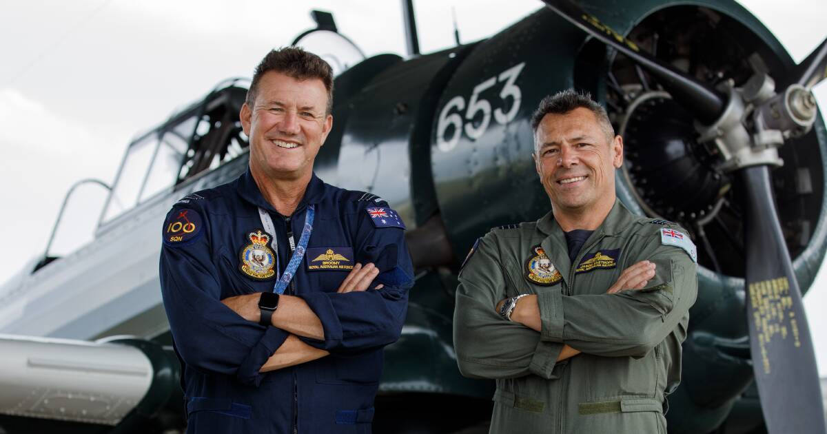 Vintage warbirds take to skies for Newcastle air show Newcastle