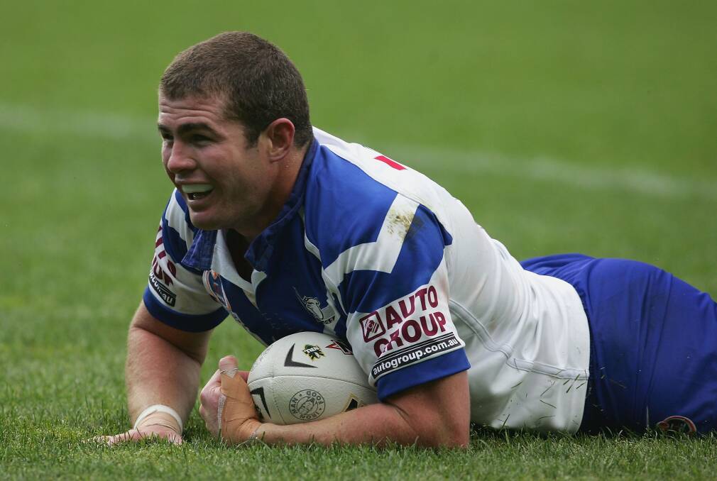 Andrew Ryan pictured when he was at the Bulldogs. 