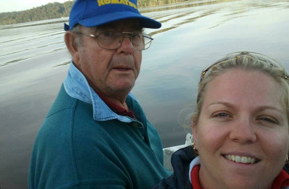 Alison Tye described her father Barry Childs, left, as a 'true blue Australian'. Picture: Supplied