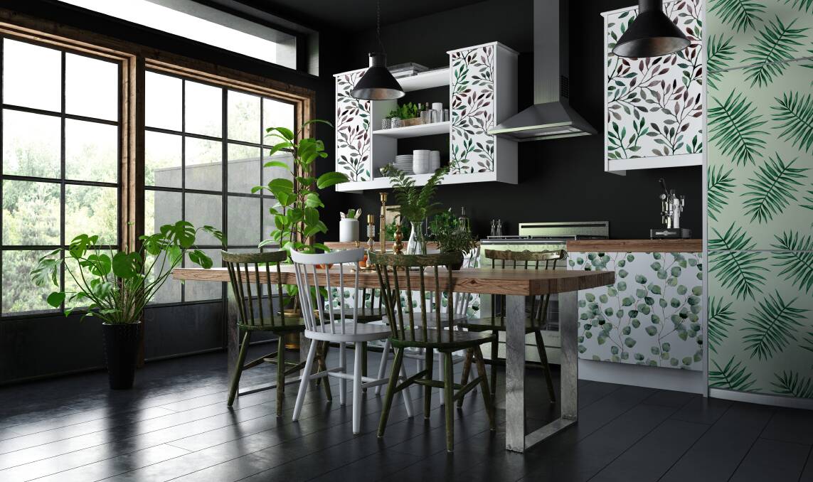 VERSATILE: Green is a safe colour for the kitchen space. It complements white colour, wooden or steel elements.