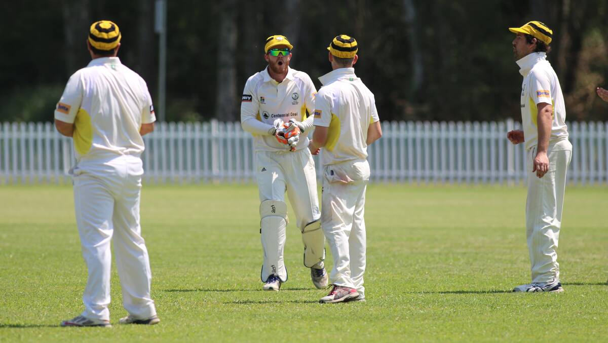 COLLECTION: Toronto's wicketkeeper Jeremy Ford claimed seven dismissals, four catches and three stumpings, against Belmont on Saturday. Picture: David Stewart