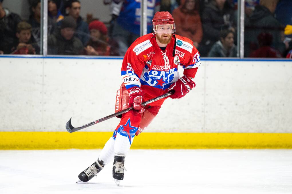 CHANGE: Sam Lawson will shift to centre of the Newcastle Northstars' third line. Picture: Powerplay Photographics