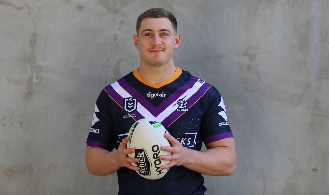 NRL: Storm prop Max King scores family advice while training at home in the Hunter