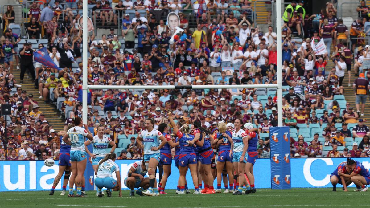 Knights v Titans in NRLW grand final on Sunday. Picture by Marina Neil
