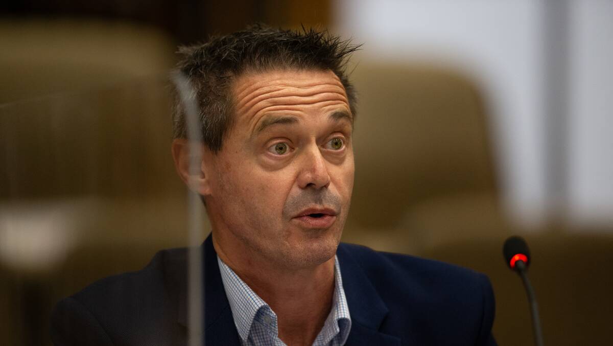 Incumbent Liberal Cr Jason Pauling scraped through over potential lord mayoral candidate Melody Harding on Wednesday night. File picture by Marina Neil