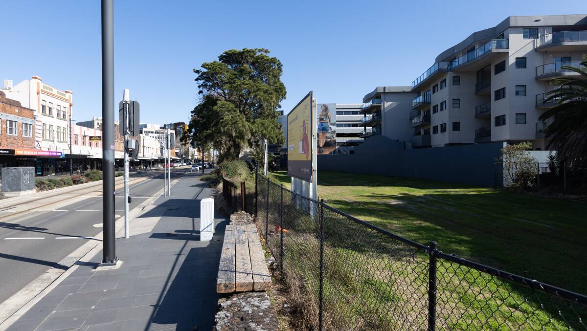 The Hunter Street site is being investigated as a potential affordable housing development. Picture by Jonathan Carroll 